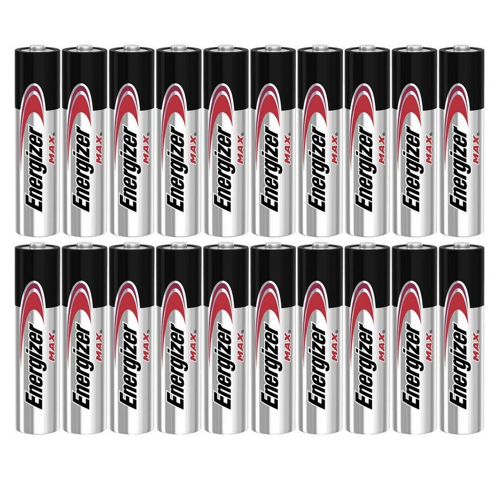 Energizer Alkaline Micro-Batterien, 20er-Set Batterie von Energizer