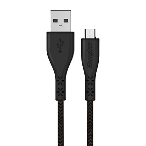 Energizer C41UBMCGBKT - Micro - USB - Kabel - 1,2 m - Schnelle Synchronisation - Schwarz von Energizer