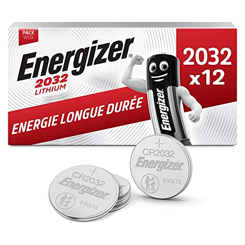 Energizer CR2032 Batterien, Lithium Knopfzelle, 12 Stück Amazon Exklusiv von Energizer