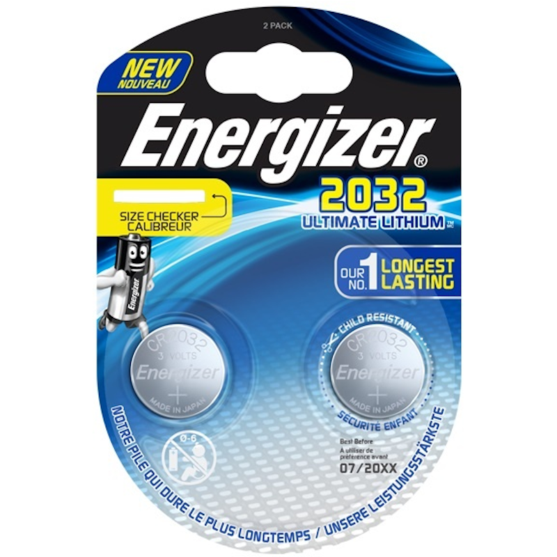 Energizer CR2032 CR2032 Lithium-Knopfzelle (2x) von Energizer