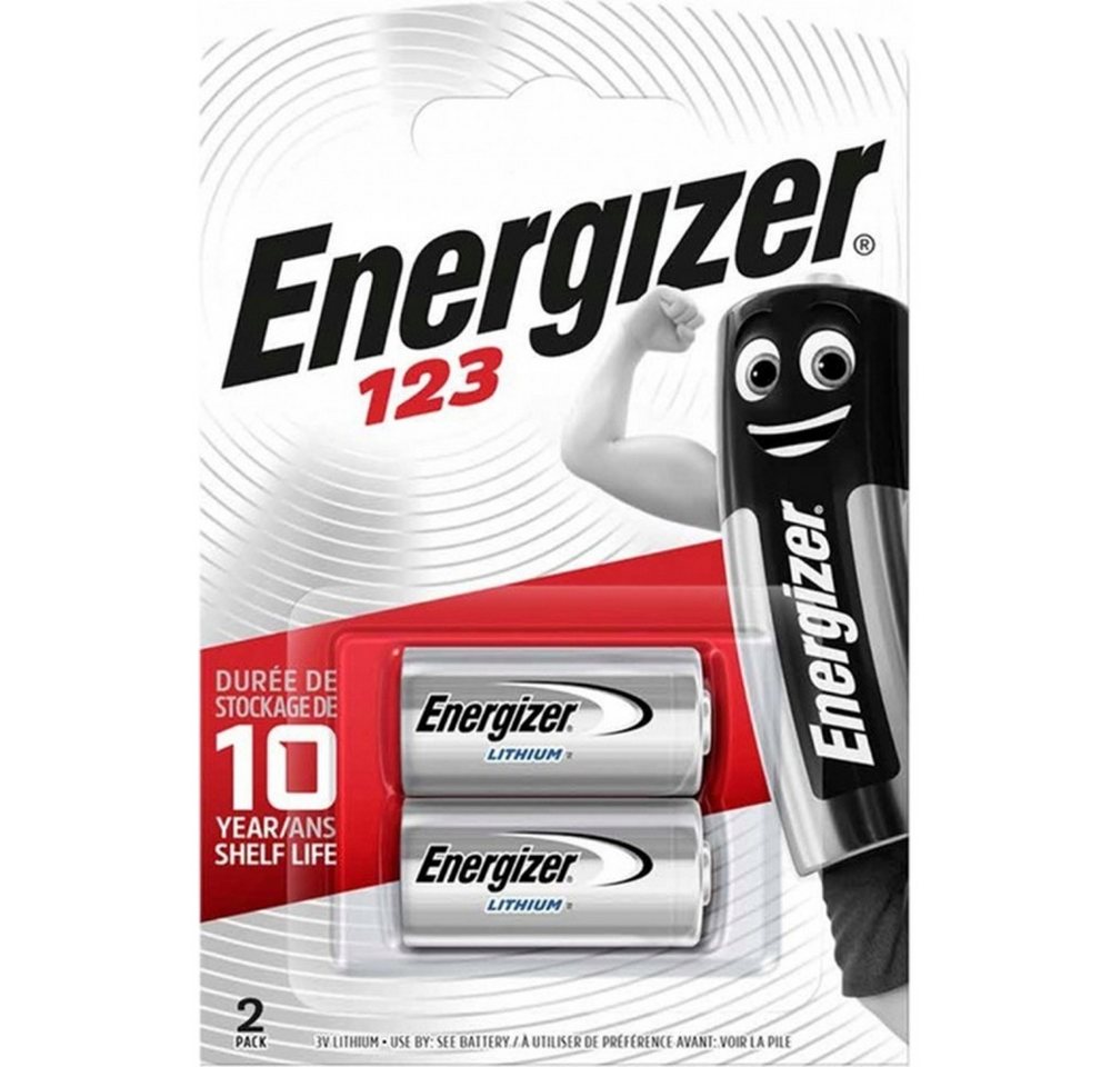 Energizer Energizer 123 Batterie 2er Blister für Geräte. Akku Energizer 123 Batterie 2er Blister, Hochwertiges Material, leicht und tragbar Energizer Energizer 123 Batterie 2er Blister für Geräte. Akku Energizer 123 Batterie 2er Blister, Hochwertiges Material, leicht und tragbar von Energizer