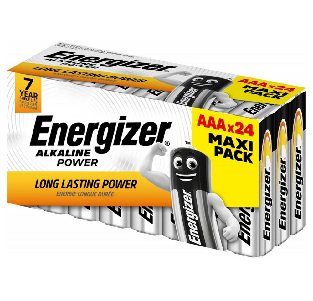 Energizer Energizer Alkaline Power AAA 24 Stück Micro-Batterie Batterie Energizer Energizer Alkaline Power AAA 24 Stück Micro-Batterie Batterie von Energizer