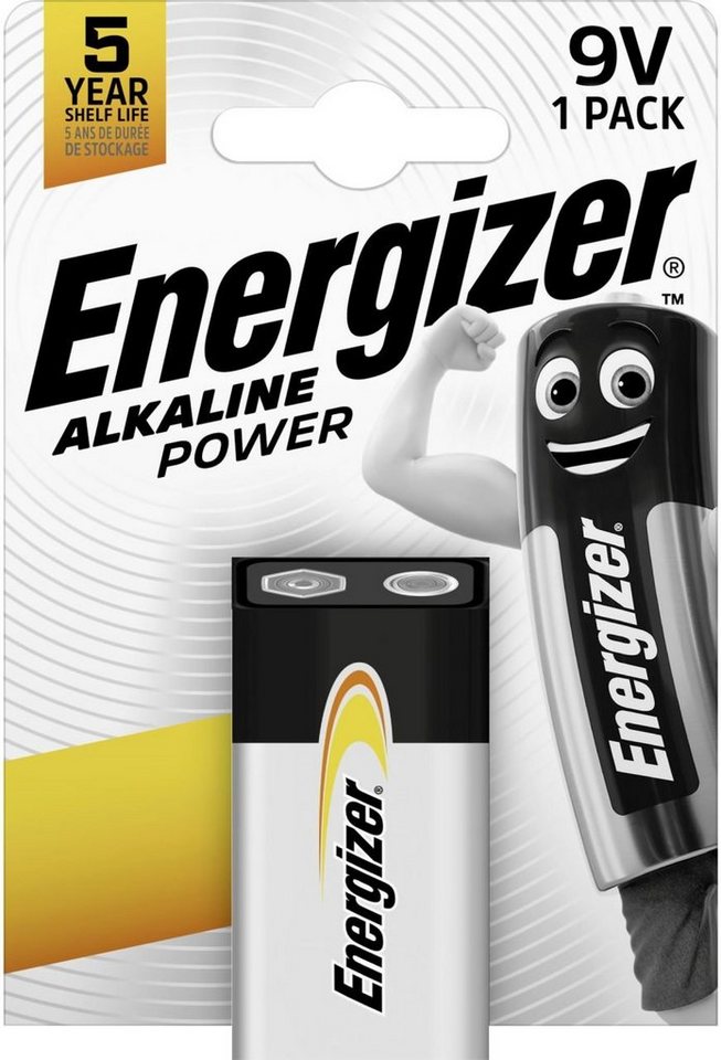 Energizer Energizer Alkaline Power E-Block 9 V Batterie von Energizer