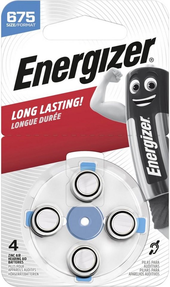Energizer Energizer Hörgeräte Batterie 675 4er Pack Batterie von Energizer
