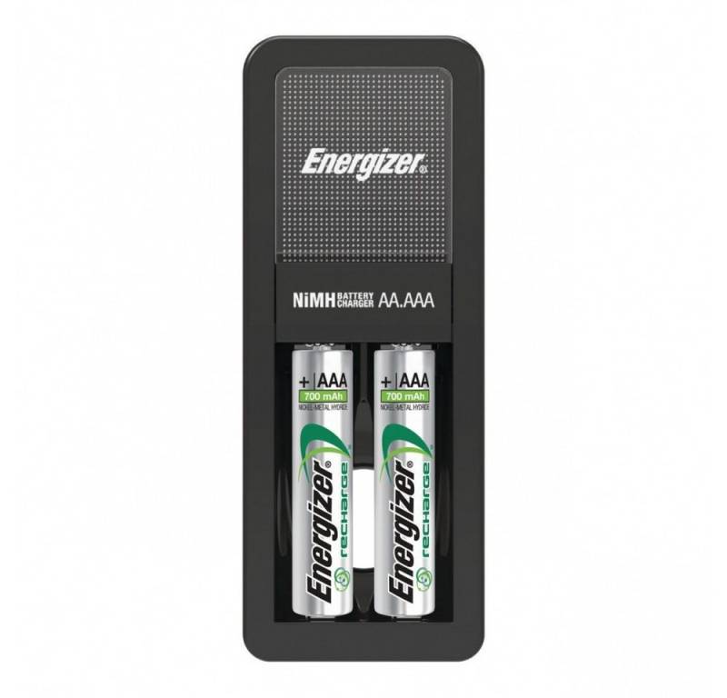 Energizer Energizer Mini Charger - Tragbares Akku-Ladegerät. Elektro-Kabel, Kompakt und tragbar von Energizer