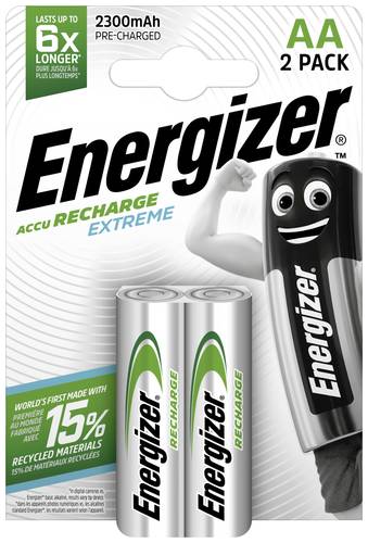 Energizer Extreme HR06 Mignon (AA)-Akku NiMH 2300 mAh 1.2V 2St. von Energizer