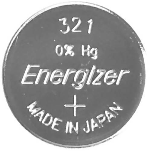 Energizer Knopfzelle 321 1.55V 15 mAh Silberoxid SR65 von Energizer