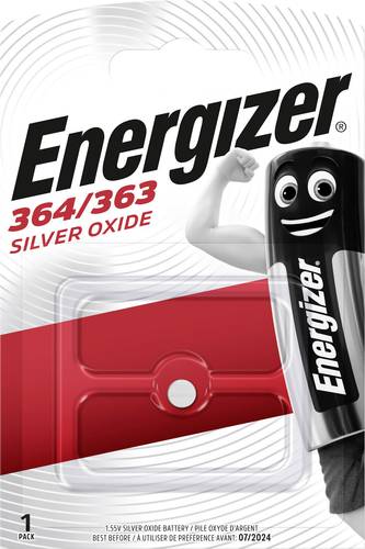Energizer Knopfzelle 364 1.55V 23 mAh Silberoxid SR60 von Energizer