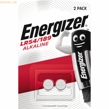 Energizer Knopfzelle LR54/189 E301536700 Alkali 2 Stück Energizer Knopfzelle LR54/189 E301536700 Alkali 2 Stück von Energizer