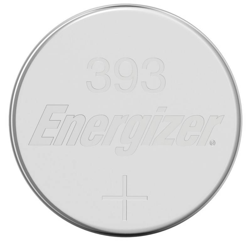 Energizer Knopfzelle Silberoxid, SR393 1.55V, 75 mAh, D 7.9 mm Knopfzelle von Energizer