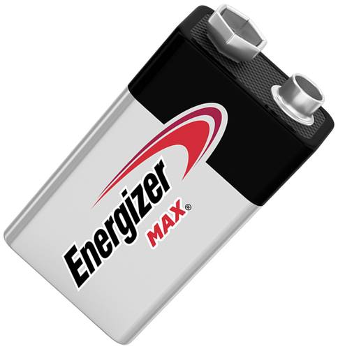 Energizer Max 6LR61 9V Block-Batterie Alkali-Mangan 9V 1St. von Energizer