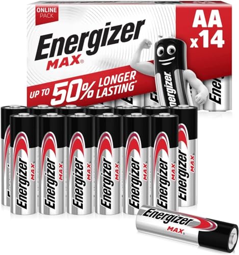 Energizer Max AA Batterien, Alkaline, 14er-Pack (Amazon exklusiv) von Energizer