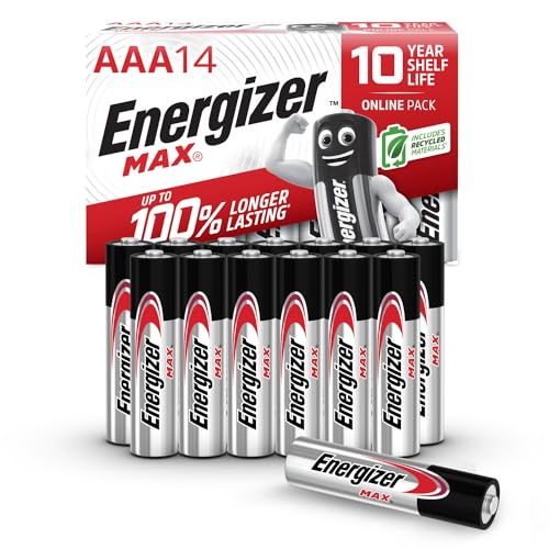 Energizer Max AAA-Batterien, Alkaline, 14er-Pack Amazon Exklusiv von Energizer