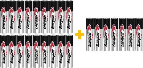 Energizer Max Micro (AAA)-Batterie Alkali-Mangan 1.5V 24St. von Energizer