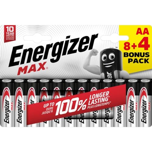 Energizer Max Mignon (AA)-Batterie Alkali-Mangan 1.5V 12St. von Energizer Max