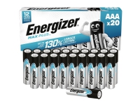 Energizer Max Plus AAA, Einwegbatterie, AAA, Alkali, 1,5 V, 20 Stück(e), Cd (cadmium), Hg (Quecksilber) von Energizer