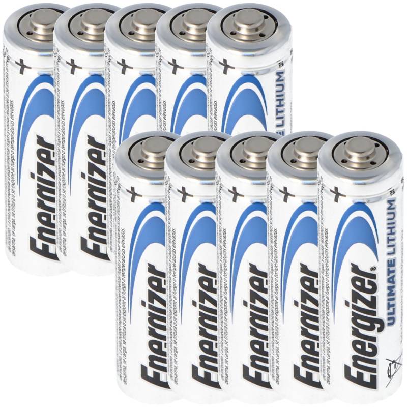 Energizer Ultimate Lithium Batterie 10er Box Energizer AA Batterie 1,5 Volt Batterie Energizer Ultimate Lithium AA 3100mAh von Energizer