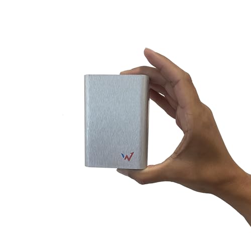 W Onder Full Power Externer Akku 20.000 mAh Schnellladung – 1 USB-A Port & 1 USB-C-Anschluss – kompatibel mit iPhone, Samsung, Huawei, Xiaomi und Anderen – USB-C-Kabel im Lieferumfang enthalten von W
