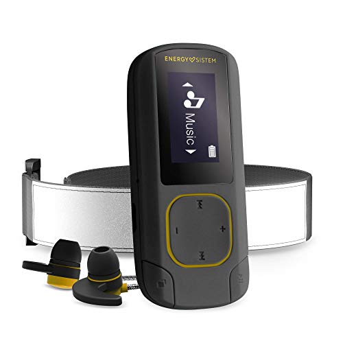 Energy MP3 Clip BT Sport Amber 16GB FM Radio, Sport Earphones, Armband, microSD von Energy Sistem