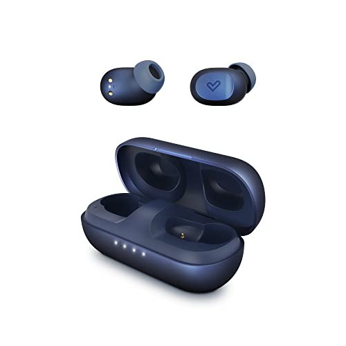 Energy Sistem Earphones True Wireless Urban 3 Indigo Sport-Kopfhörer (True Wireless, Compact Design, Charging Case mit kabelloser Ladung, Voice-Assistent, Touch-Steuerung), Blau von Energy Sistem