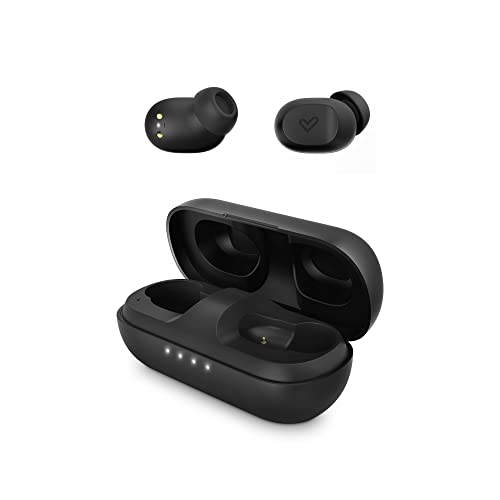 Energy Sistem Earphones True Wireless Urban 3 Space Sport-Kopfhörer (True Wireless, Compact Design, Charging Case mit kabelloser Ladung, Voice-Assistent, Touch-Steuerung), Schwarz von Energy Sistem