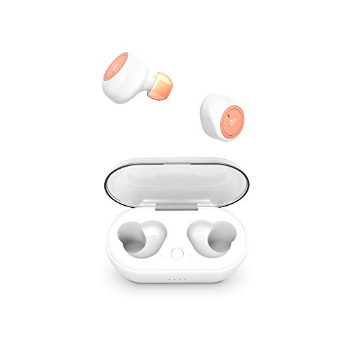 Energy Sistem Earphones Urban 1 True Wireless White (Bluetooth Kabellose Ohrhörer mit eingebautem Mikrofon, Ladebox, In-Ear-Kopfhörer für iPhone Samsung, Huawei, BT 5.0, Open&Play, Charging Case) von Energy Sistem