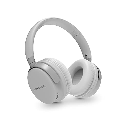 Energy Sistem Headphones Bluetooth Style 3 Stone Kabellose Kopfhörer (kabellose Technologie Bluetooth® 5.1, Deep Bass, HQ Voice Calls, Lange Batterielebensdauer: 25 Stunden), Grau von Energy Sistem