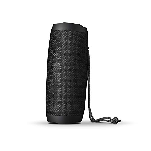 Energy Sistem Urban Box 5 tragbarer Lautsprecher mit Bluetooth und True Wireless-Technologie (20 W, TWS, Bluetooth 5.0, USB/Microsd MP3 Player, FM Radio) - Schwarz von Energy Sistem