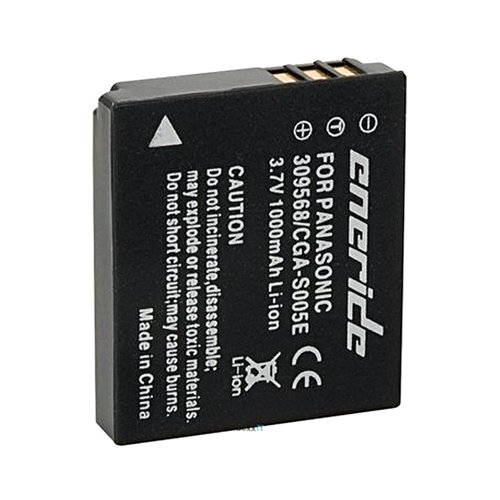 Eneride E Pan CGA-S 005E Lithium-Ionen-Akku (1000 mAh, 3,7 Volt) für Fujifilm Finepix F 20 von Eneride