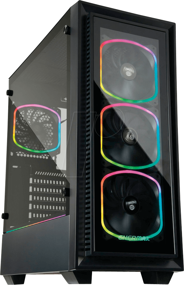 EN SF30 RGB - Enermax SF30 RGB Gaming Tower, Glasfenster, schwarz von Enermax