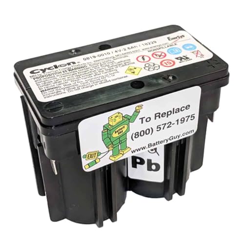 Hawker EnerSys Cyclon 0819-0010 4V 2,5Ah (10h) Blei Akku Monobloc von Enersys