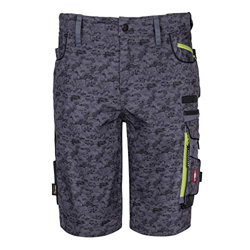 Engelbert Strauss ARBEITSSHORTS Pixel (46-58), Größe 52, Qualitative Arbeitskleidung von Engelbert Strauss
