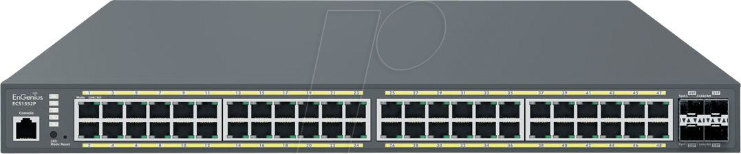 EG ECS1552P - Switch, 52-Port, PoE+, SFP+ von Engenius