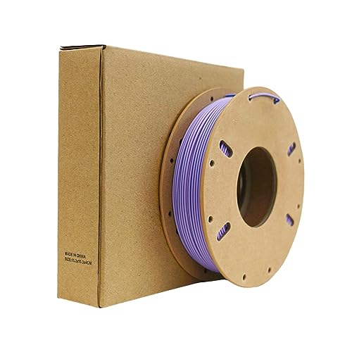Matte pla filament dual color 1.75mm,ENISINA Matte Filament für den 3D-Druck, Maßgenauigkeit +/-0,03 mm,200g / 7.06oz (Blau&Violett) von Enisina