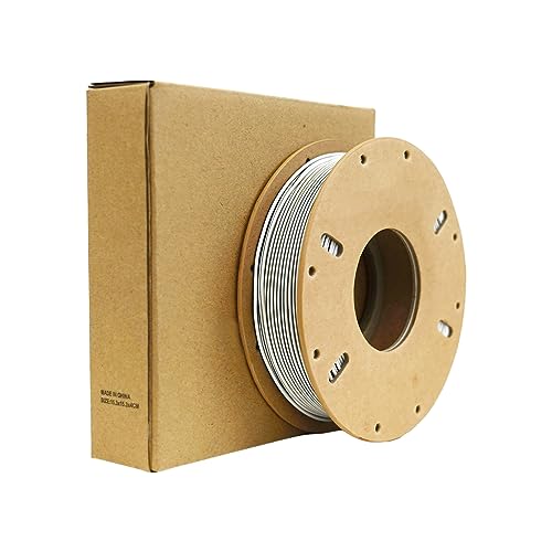 Matte pla filament dual color 1.75mm,ENISINA Matte Filament für den 3D-Druck, Maßgenauigkeit +/-0,03 mm,200g / 7.06oz (Schwarz&Weiß) von Enisina