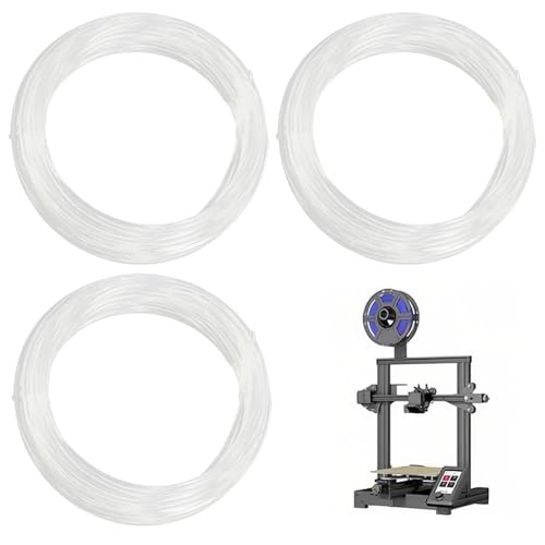 1,75 mm 100 g Reinigungs-Filament für 3D-Drucker, Druckbedarf, Materialien für 3Doodler Essentials-Set, Druckerdüse und Extruder, Reinigungswerkzeuge für 3D-Zeichenstift, transparent von Enjiror