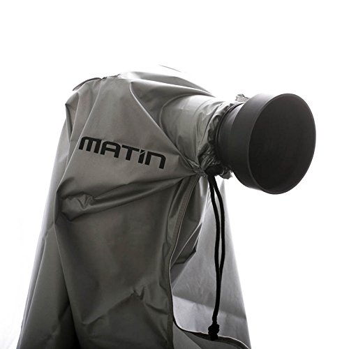 Matin M-7096 (M) Digital Rain Cover Regenschutzhülle für DSLR oder Systemkamera mit Objektiv bis 300 mm Gesamtlänge von Enjoyyourcamera