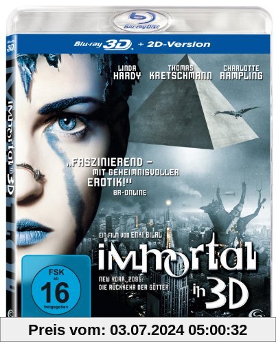 Immortal (inkl. 2D Version) [Blu-ray 3D] von Enki Bilal