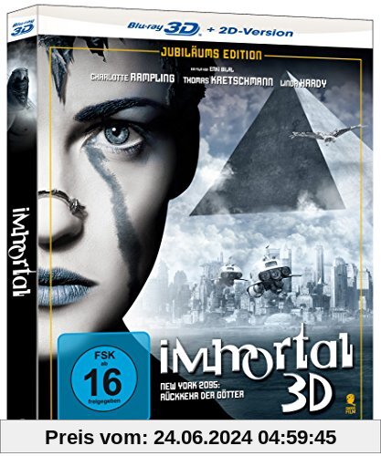 Immortal - New York, 2095: Die Rückkehr der Götter (Jubiläums-Edition) [3D Blu-ray + 2D Version] von Enki Bilal