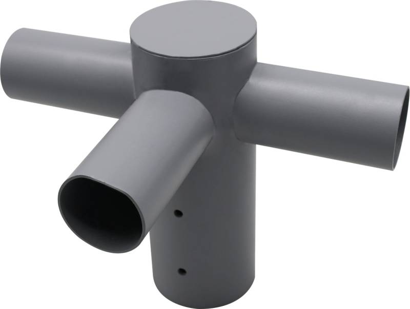 ENOVALITE Straßenleuchten Adapter ELED900307, 3-fach, 80:60 mm, grau von Enovalite