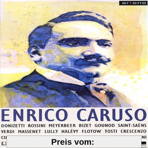 Enrico Caruso - Ein Porträt - 4 CD-Set in Buchformat von Enrico Caruso