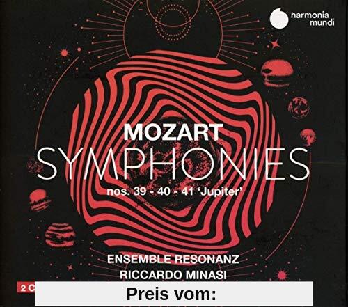 Mozart: Sinfonien Nr. 39 40 & 41 (Jupiter) von Ensemble Resonanz