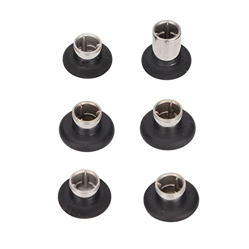 Austausch-Joysticks, Verschiedene Höhen Gummi + Edelstahl Einfach zu ersetzende Metall-Joystick-Griffe für Elite Series 2 von Entatial