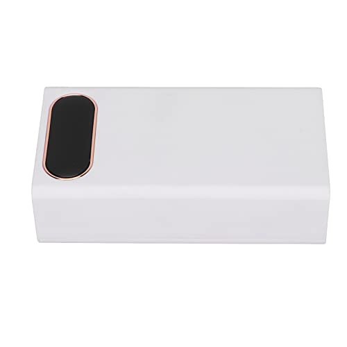 Entatial 2-Wege-Ladegerät, DIY Power Charger Case Multi Usages Portable mit 2 LED-Leuchten für Handy(Weiß) von Entatial