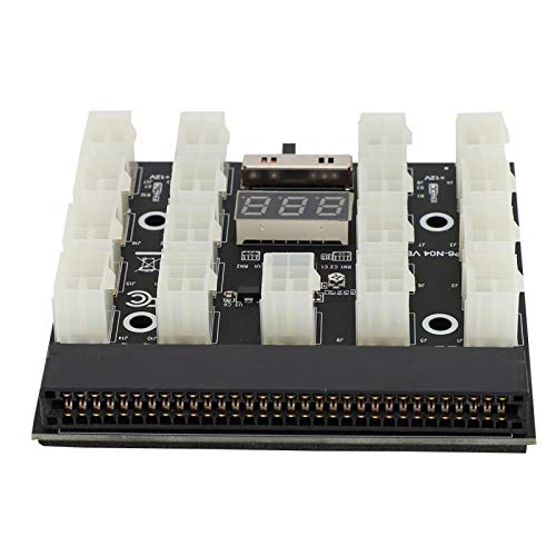 Entatial Adapterplatine, PCI-E 17x 6-Pin-Server-Adapterplatine, für Common Server Power von Entatial