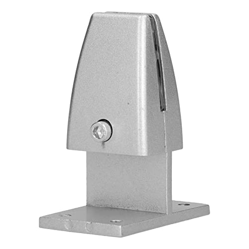 Entatial Schreibtisch-Schirm-Schallwand-Klemme, Desktop-Trennwand-Regal-Clip T-Typ Silber Einstellbar 4 Stück Aluminiumlegierung für Büro für Schule von Entatial