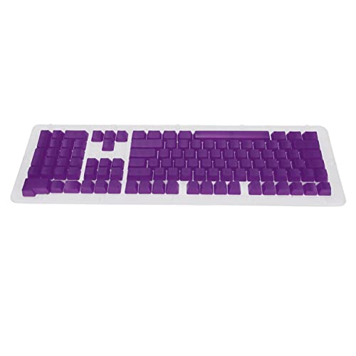 Entatial Tastatur-Tastenkappen, Pastell-Tastenkappen, transparent, matt, hohe Echtheit, 108 Tasten, OEM-Höhe für mechanische Tastatur von Entatial