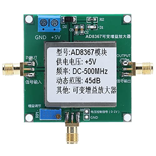 Entatial Verstärkermodul mit Variabler Verstärkung, 45dB 2 Modi Anti-Reverse-Verstärkermodule DC 5V Abschirmgehäuse für Fernsehen für automatisches Steuergerät für Rundfunk von Entatial