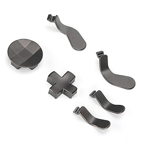 Metallpaddel für Elite, Ersatz-Joystick Metallpaddles Metall Durable mit Paddles für Gamepad von Entatial