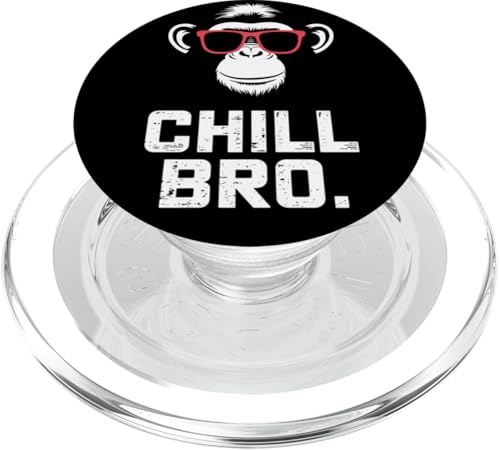 Chill Bro Affe Sonnenbrille Entspannen Faulenzen Relax Cool PopSockets PopGrip für MagSafe Chill Bro Affe Sonnenbrille Entspannen Faulenzen Relax Cool PopSockets PopGrip für MagSafe von Entdecke Witzige Tier Designs & Sprüche